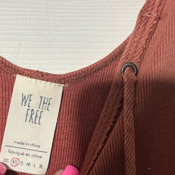 Free People Scarlett Tie Up Tank - Picture 2 of 5